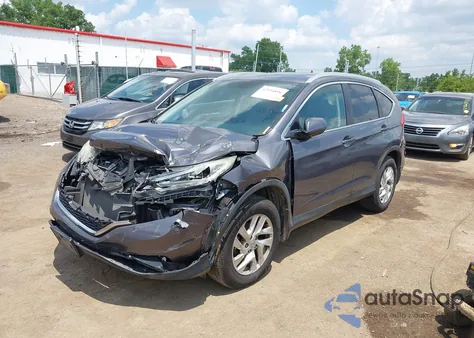2015 Honda Cr-V Ex-L из США, поврежденный, VIN 5J6RM4H75FL020153